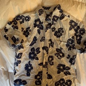 Bonobos floral short sleeve button down (slim fit